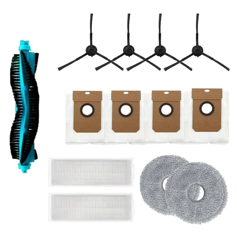 

For Cecotec Conga 11090 Spin Revolution Vacuum Cleaner Part Main Side Brush Filter Mop Dust Bag Replacement Accessories