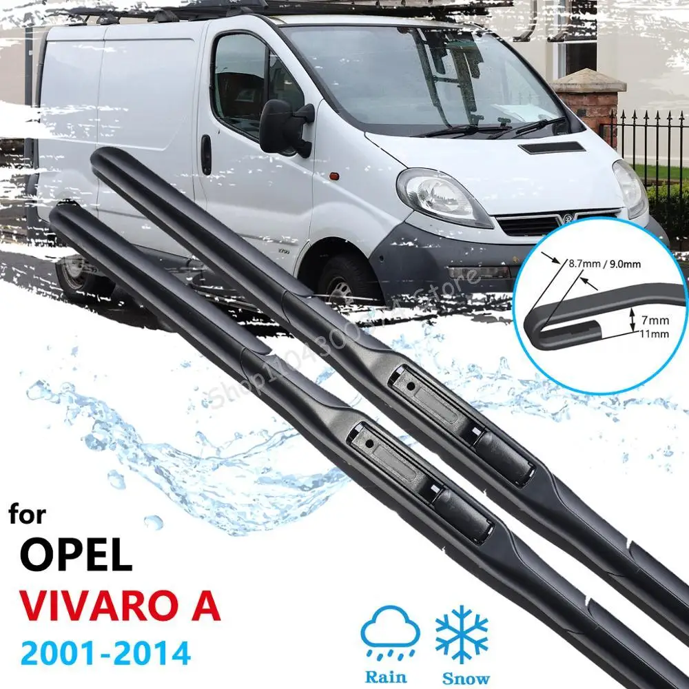 

Car Wiper Blade for Opel Vivaro A 2001~2014 Front Windscreen Wipers Car Accessories 2002 2003 2004 2005 2009 2010 2011 2012 2013