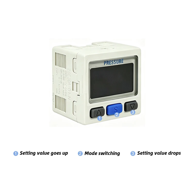 High-Precision Digital Pressure Switch ISE30A-01-N-L ZSE30A -01-P-L ZSE30AF-01-A-L ISE40A-01-T positive vacuum compound pressure