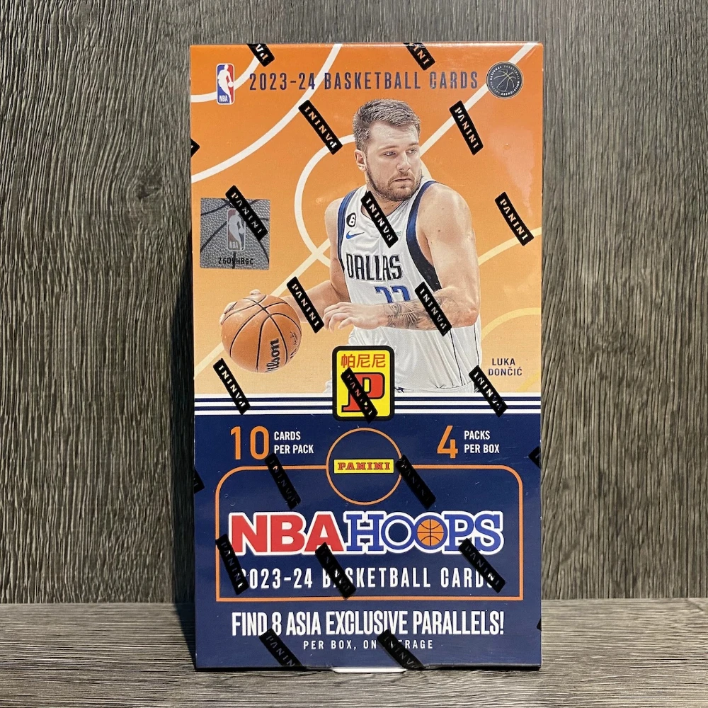 Panini 23-24 Court Sports Hoops Asia Trading Card Box, Factory Sealed Exclusive Asia Parallel Rookie Hobby Fan Collectible Gift