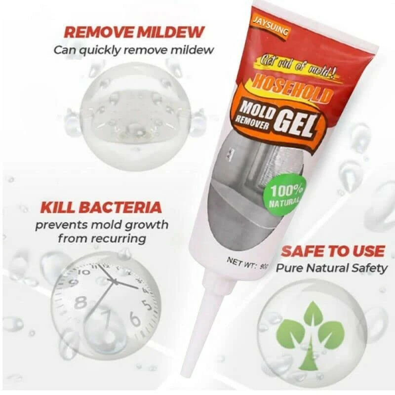 Mold Remover Gel, Household Gel Mold Remover For Showers Tiles Home Kitchen Sinks Bathroom