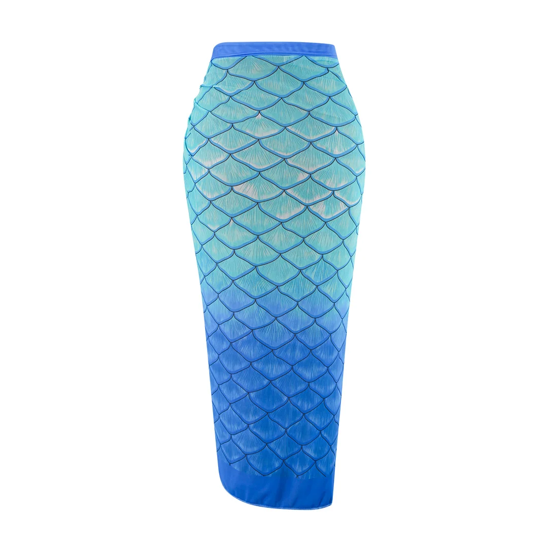 S - XXL Neuer, pinkfarbener, einteiliger Badeanzug für Damen, mit Reißverschluss, langärmelig, mit Rock, bedruckt, Damen-Badebekleidung V7344 – Detail 17