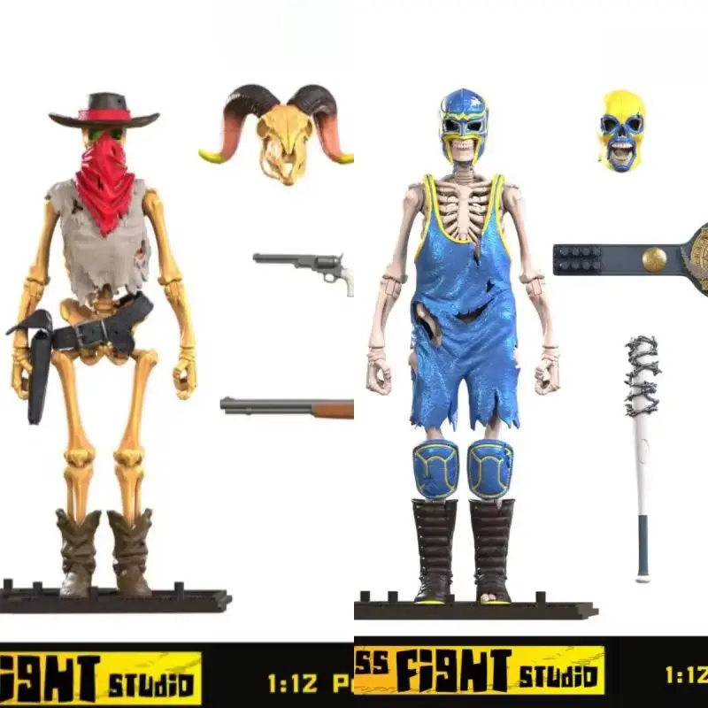 

In Stock Boss Fight Studio 1/12 6inch Action Figure BFS EPIC H.A.C.K.S. Spartan Bonesault The Outlaw The Phalanx Anime Model