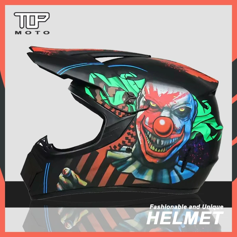 

Kids' Motocross Helmet - Ultimate Safety for Downhill ATV Cross and Motorcycle Adventures