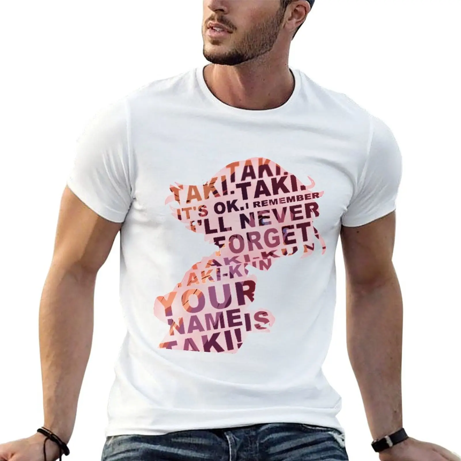 

anime t Your Taki for quality t shirts shirts Name high is T-Shirt cotton man