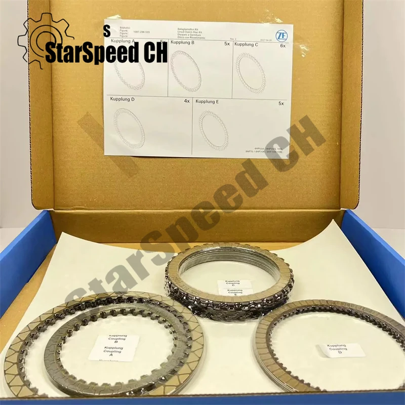 Genuine New 8HP70 8HP55 ZF8HP70 ZF8HP55 8-Speed Transmission Clutch Plate Friction Kit For Audi BMW Land Rover Jaguar