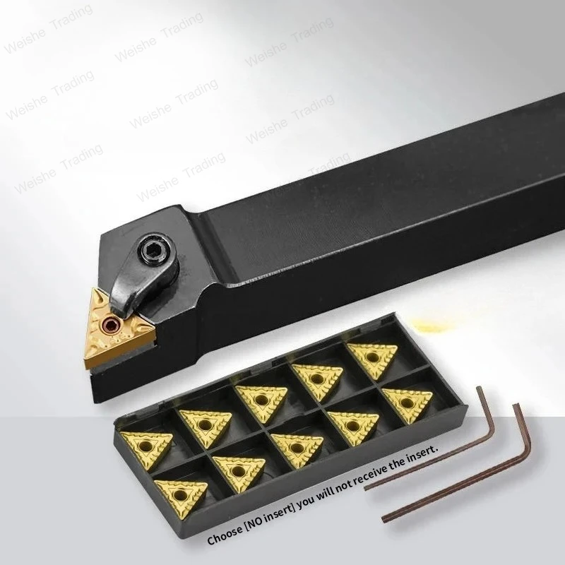 

MTJNR/L MTJNR1616 MTJNR2020 MTJNR2525 MTJNR3232 External Turning Tool Holder TNMG16 Carbide Inserts Lathe Cutting Tools Set