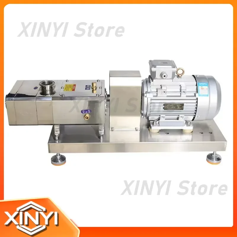 for Stainless Steel Twin Screw Pump High Viscosity Transfer for Chocolate Bean Paste Minced Meat Granules Customized