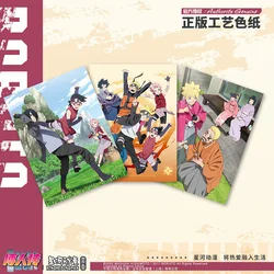 Boruto NARUTO NEXT GENERATIONS Uchiha Family China Official Authorization Cosplay Paper Standing Plates