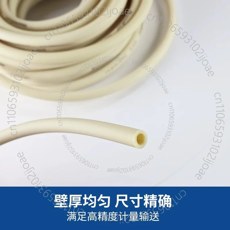 Coated Tubing, Peristaltic Pump Tubing, High-temperature-resistant and Corrosion-resistant Hoses 1M