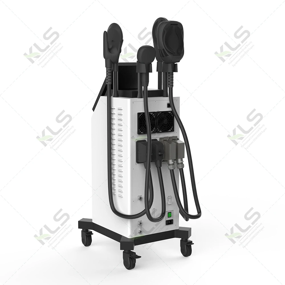 New Lose Weight Instrument Professional High Intensity EMS Fat Reduction Build Muscle Body Stimulate Sculpting Machine