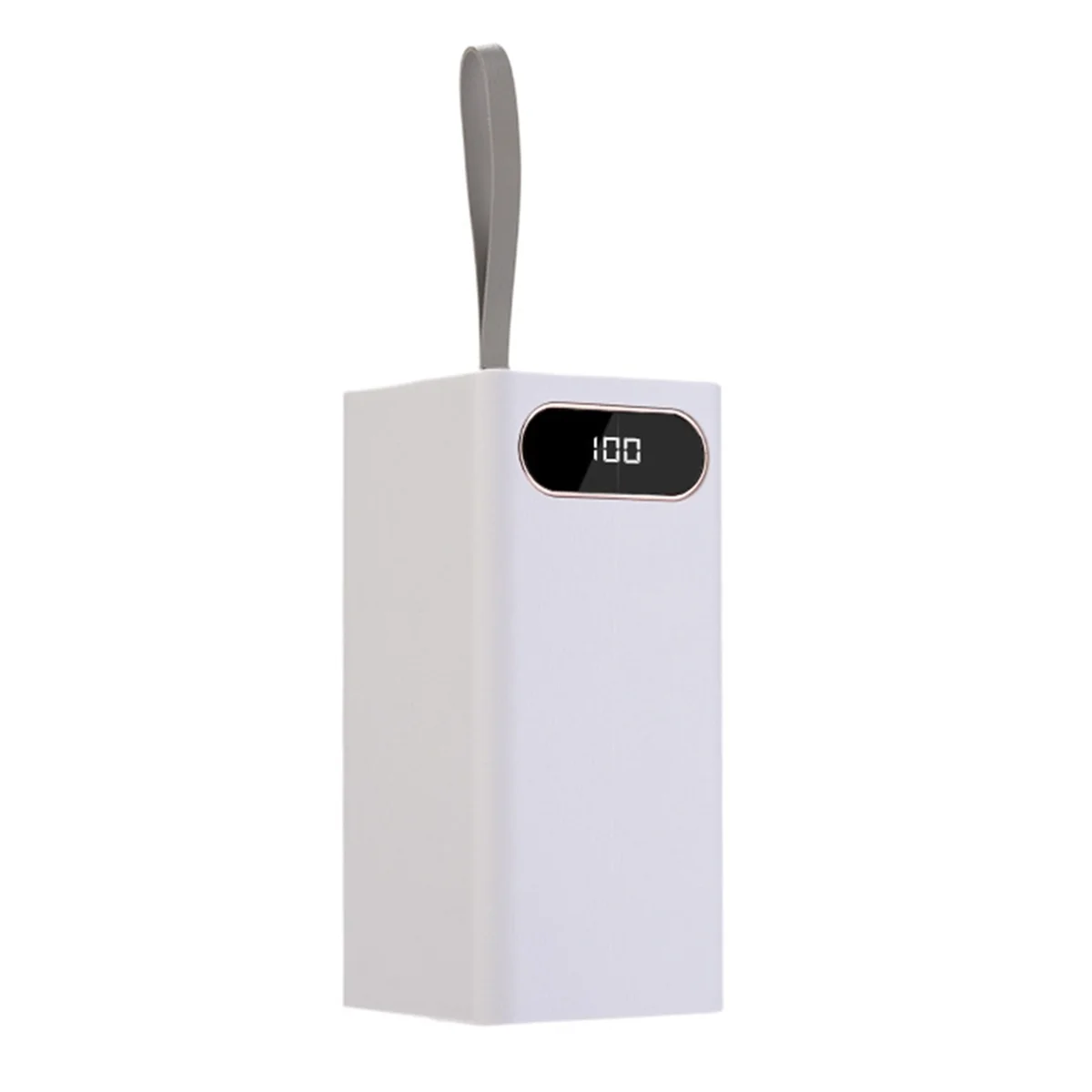 

DIY 28x18650 Battery Case 10W Power Bank Case Batteries Detachable Storage Box Holder with Camping Light