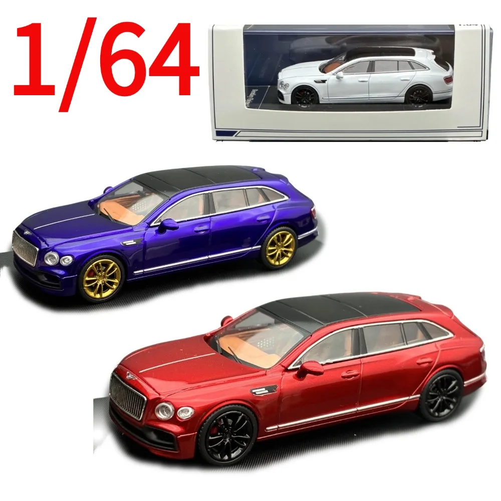 TNT Diecast 1/64 Scale Bentley Shooting Brake Car Model Alloy Bentley Station Wagon Play Vehicles Model Collectible Ornaments
