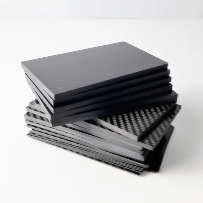 5 قطعة 125 مللي متر X 75 مللي متر لوحة من ألياف الكربون الحقيقية لوحة صفائح 0.5 مللي متر 1 مللي متر 1.5 مللي متر 2 مللي متر 3 مللي متر 4 مللي متر 5 مللي متر سمك مادة صلابة مركبة #4