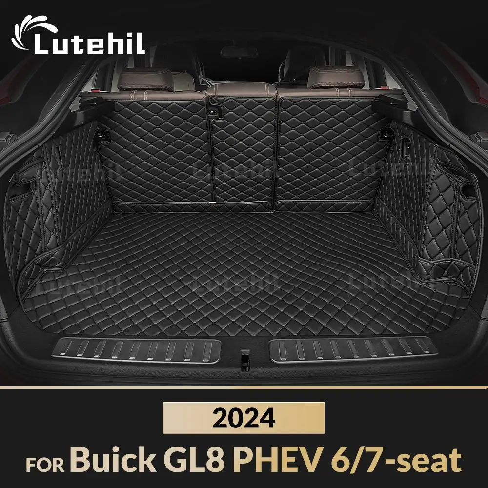 

For Buick GL8 PHEV 6/7-seat 2024 Auto Full Coverage Trunk Mat Car Protective Pad Cargo Liner Interior Accessories