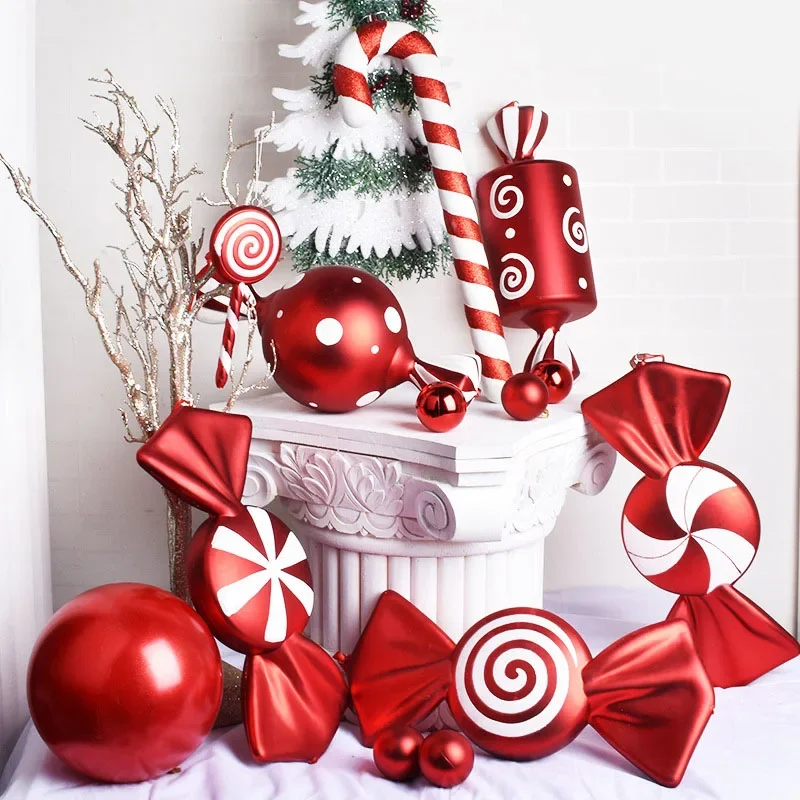 New Christmas Ornaments Candy Christmas Tree Ornaments Large Size