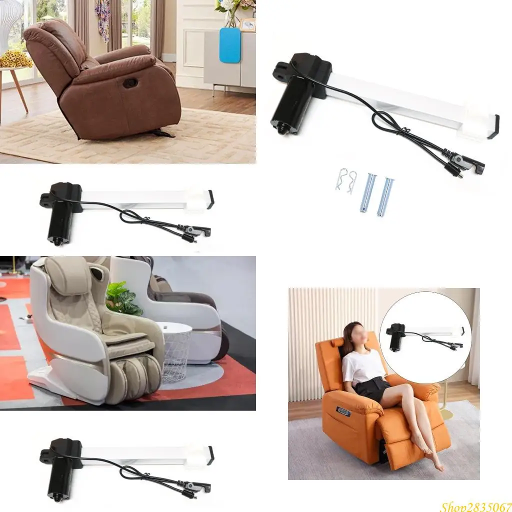 Multipurpose Quiet 24V Linear Motion Motor 333mm Travel Distance With Safety Protective Designs for Medicals Chairs 831F