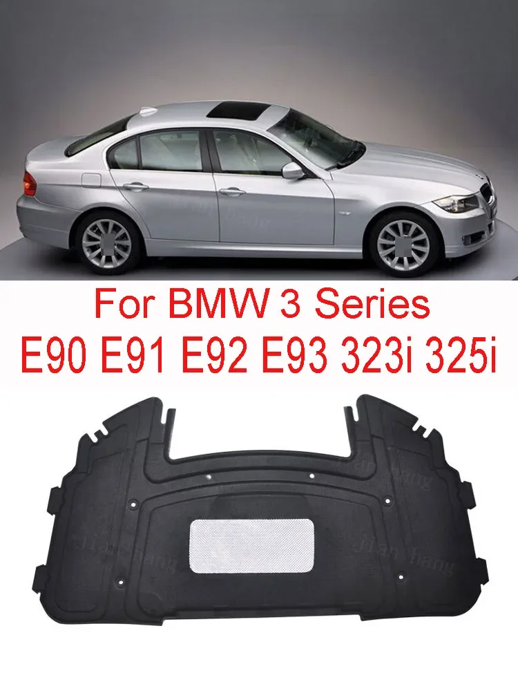 

Звукоизоляционный хлопковый капот E90 E91 E92 E93 для BMW 3 серии E90 E91 E92 E93 323i 325i звукоизоляционный капот