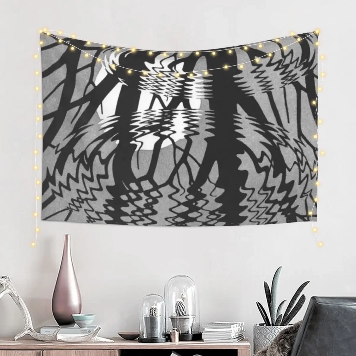 Corrugated Surface by Maurits Cornelis Escher Tapestry Decoration Room Art Mural Wall Decor Hanging House Decoration Tapestry