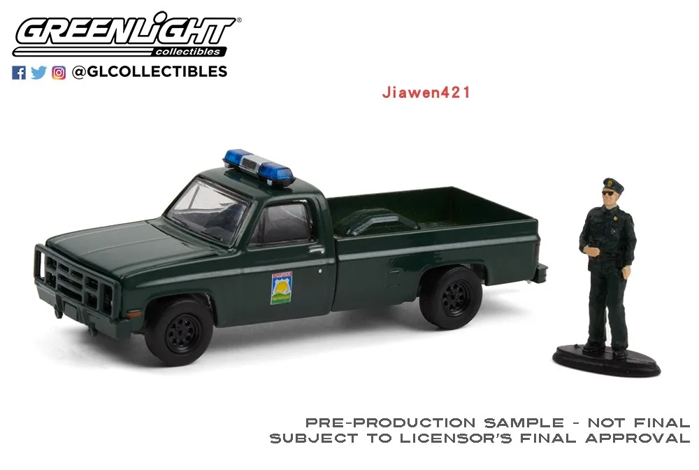 

GreenLight 1:64 1986 M1008 w Collectible Toys Small Gifts Model Wall Hanging