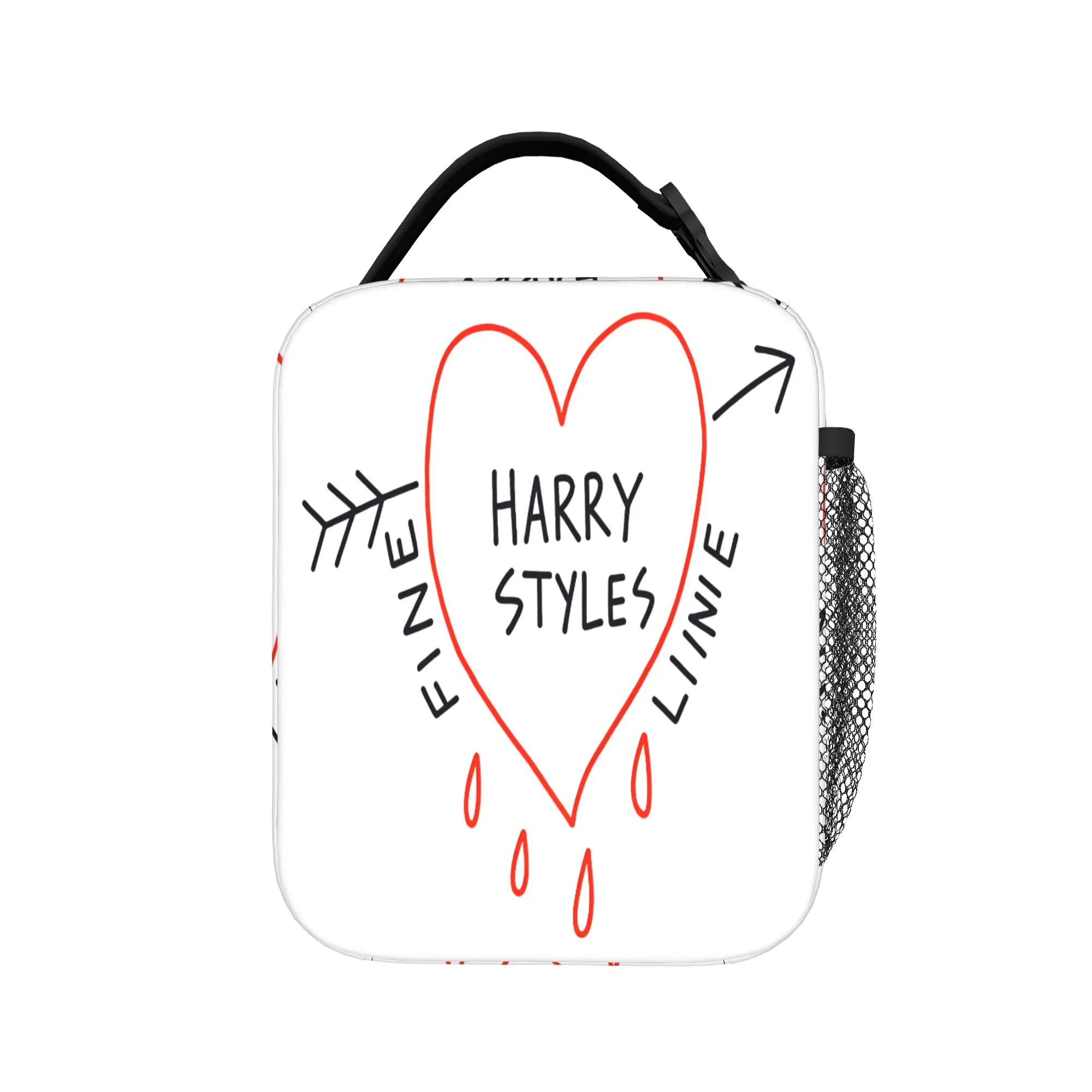 H-Harrys S-Styles Fine Line Lunch Bag  Convenient Lunch Box Men Outdoor Picnic Custom Cooler Bag Oxford Thermal Tote Handbags