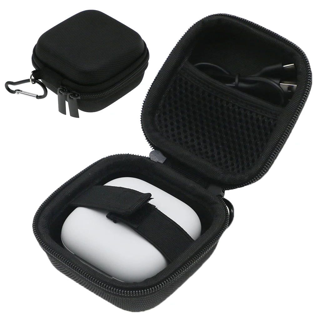 EVA Fones de ouvido estojo para Shokz OpenFit Air, Wireless BT, estojo protetor com bolso de malha, estojo rígido de viagem