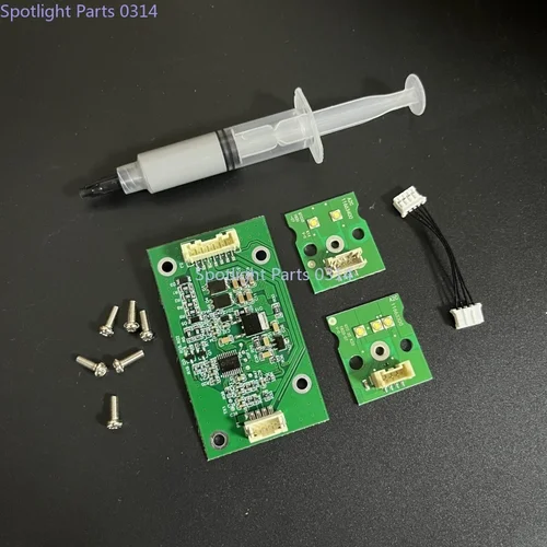 Imagen 2 del producto 82355055 nuevo LED Angel Eye Chip Unidad de control de luz de circulación diurna módulo balastro de faro para camiones Volvo FH4 FM4 Vol509