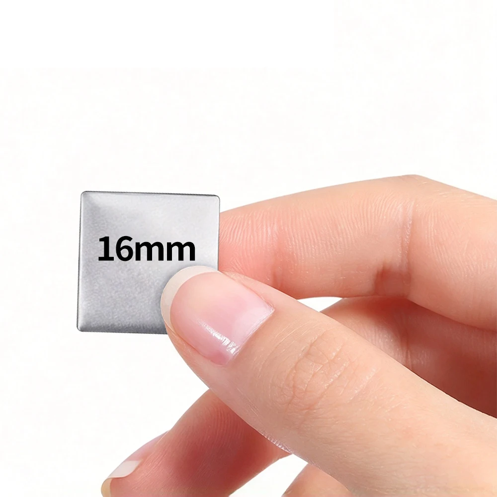16mm Square Car Key Logo Sticker Replacement Emblem Decal for Citroen/Peu-geot Car Remote Key Fob Shell Stickers DIY Accessories - view 5