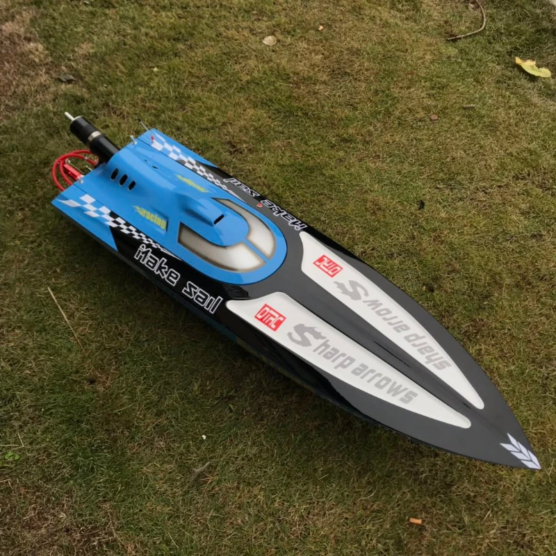 

RC Oil Powered Ship Model Large High-quality Fiberglass Reinforced Plastic Hull 30C Rapid Power Model Ship