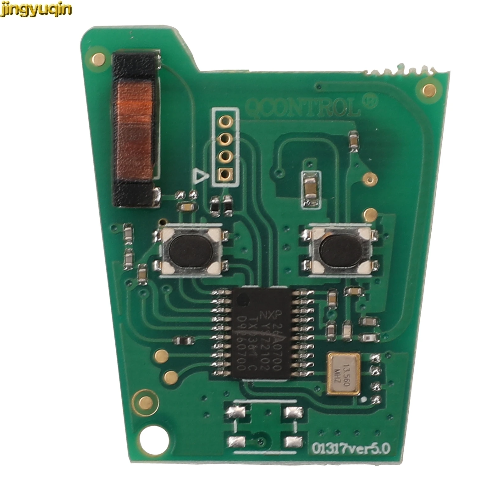 Jingyuqin Remote Car Key Circuit Board 434MHZ ID46 PCF7941 Chip For Vauxhall Opel Astra H Corsa D Agila Meriva Insignia A