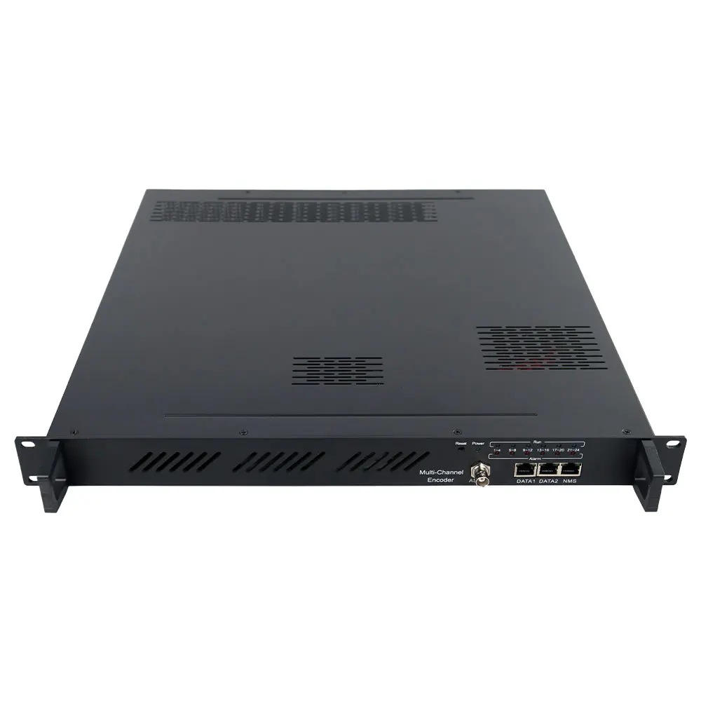 CVBS video input (with IP output) 8 Channel MPEG2 IP Encoder