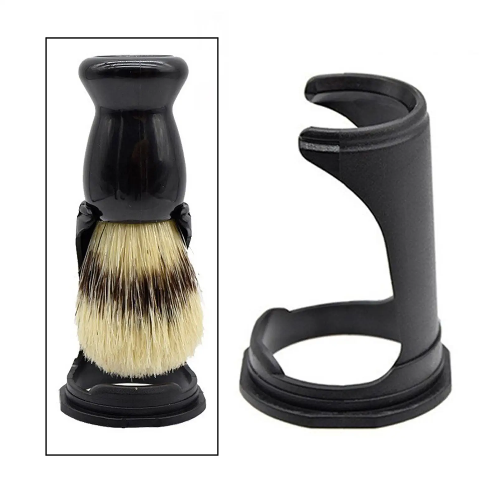 Practical Shave Brush Stand Shaver and Brush Extra Stability