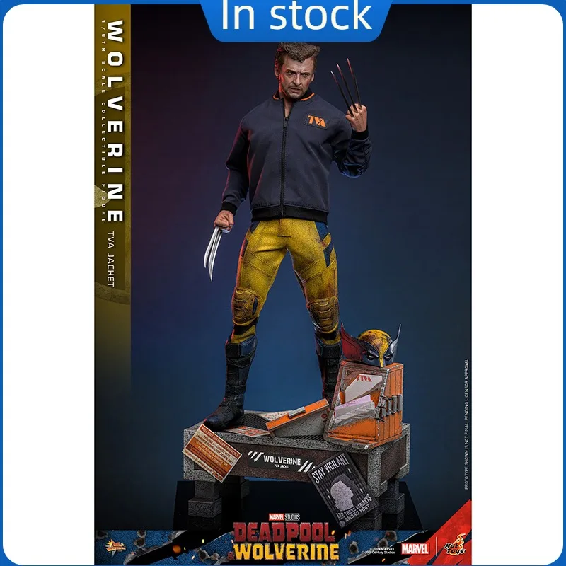 

100% Original HT Toys 1/6 MMS756 Deadpool Wolverine Wolverine TVA Jacket Version Anime Action Collection Figures