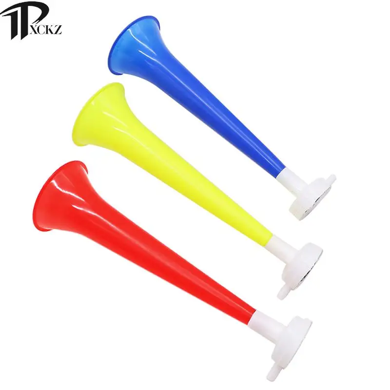 1Pc Children's Toy Horn For Cheering For The Sports Meeting Cheer Plastic Horn Football Game Kid Trumpet Football Cheer Horns