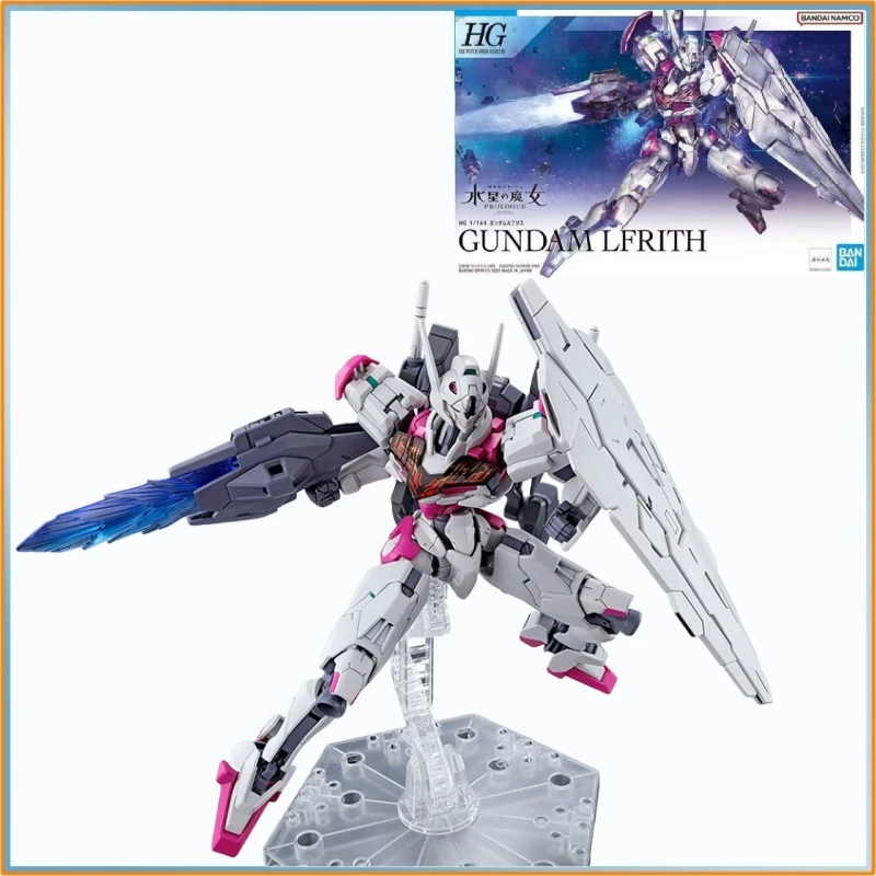 

В наличии оригинальный Bandai Hg 1/144 Gundam Lfrith Mobile Suit Gundam: The Witch From Mercury Prequel пластиковая модель фигурка