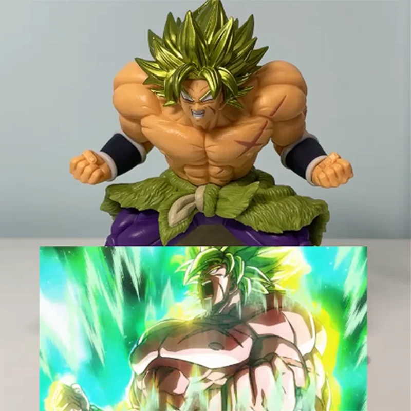 

Dragon Ball Anime Model Broly Saiyan Blood 150mm Collectible Figurine Bandai Genuine Product In Stock Collectible Gift