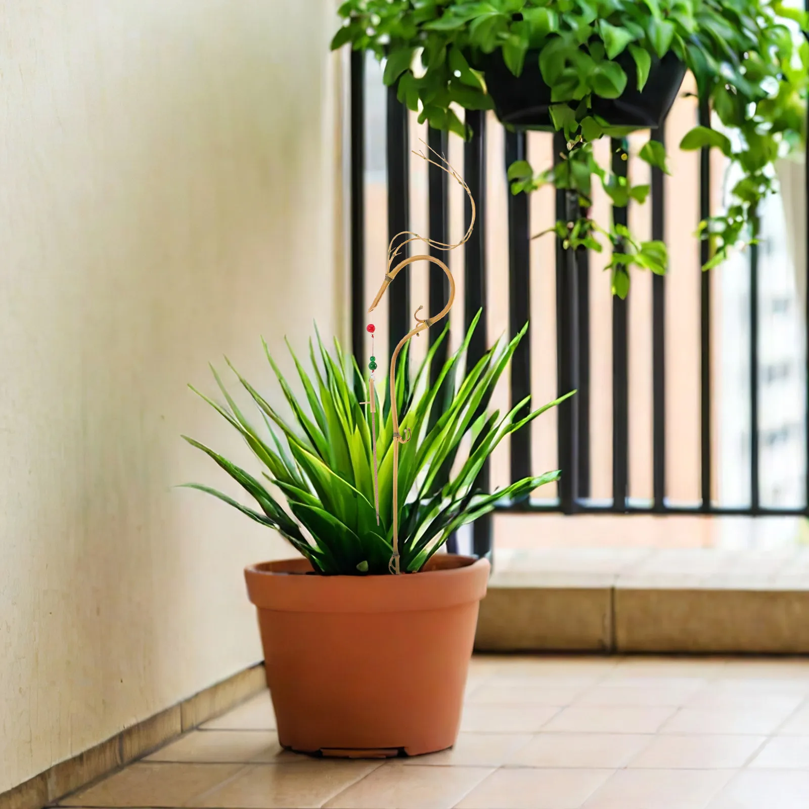 

Настенный бамбуковый держатель для благовоний с дизайном дракона, вертикальная подставка для конусных благовоний с обратным потоком, пепельница для декора комнаты йоги и спа