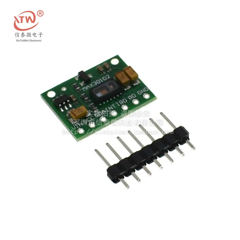 Max30102 Chip Heart Rate Blood Oxygen Sensor Module