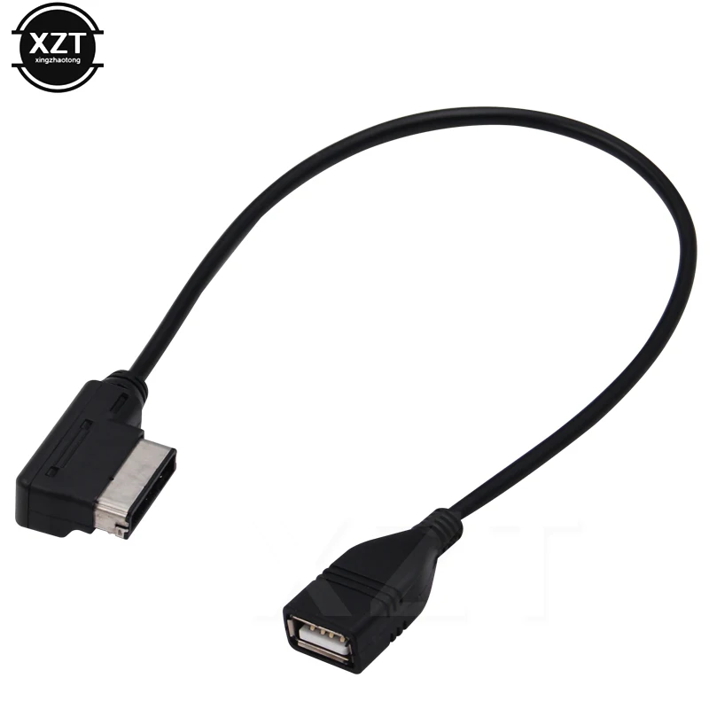 Car USB Data Cable MDI MMI AMI to USB Female Interface Audio AUX Adapter Data Cable for VW MK5 for Audi A3 A4 A4L A5 A6 A8 Q5