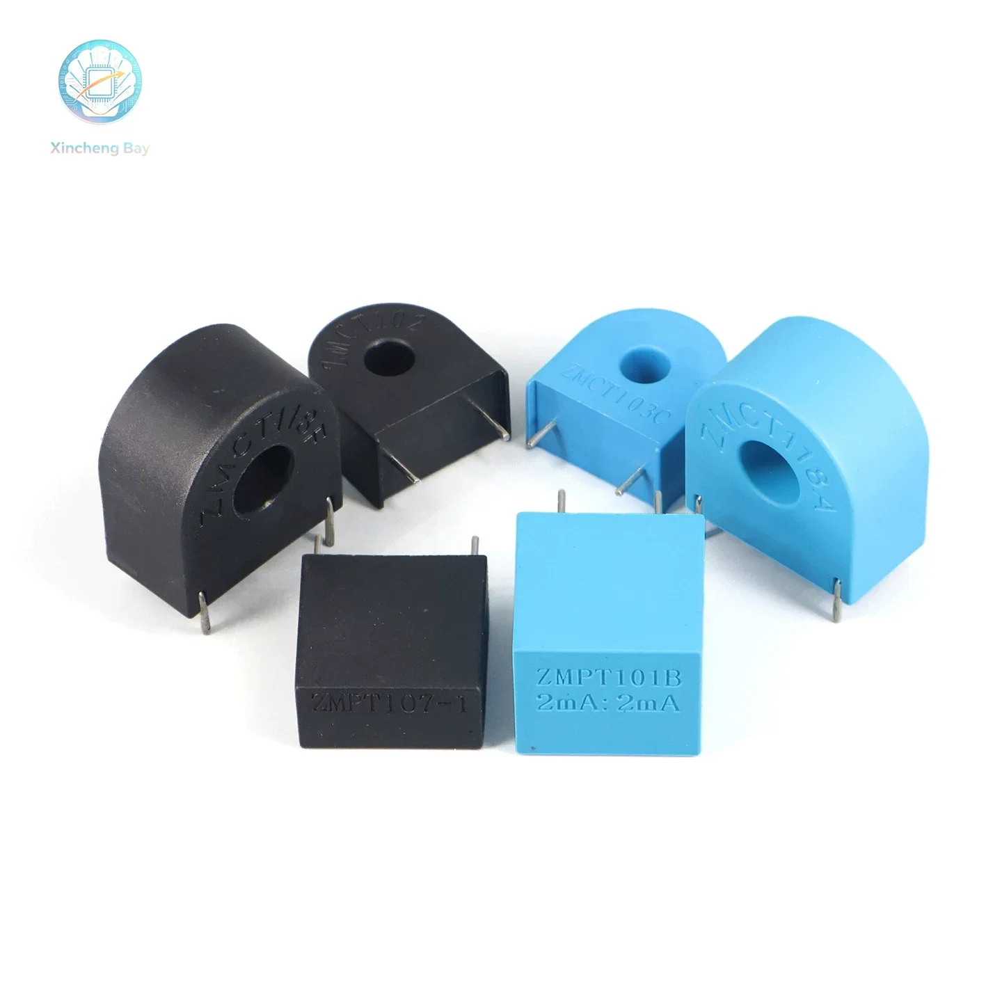 1pcs Micro Current Type Voltage Transformer Sensor PCB Mount ZMPT107/101B ZMCT102/103/118 2mA 5A 2.5mA/5mA Mini Current Sensor