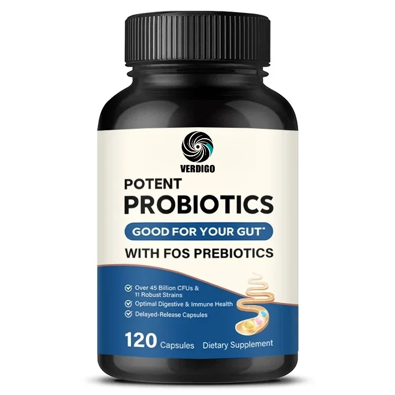 Probiotics & Prebiotics Capsules - Helps with Digestive and Immune Support, Immune System, Dietary Supplement