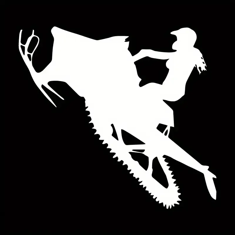 Vinyl Snowmobile Decal - Personalized Stickers for Cars, Laptops, Trucks, Motorcycles - Durable Auto Accessories