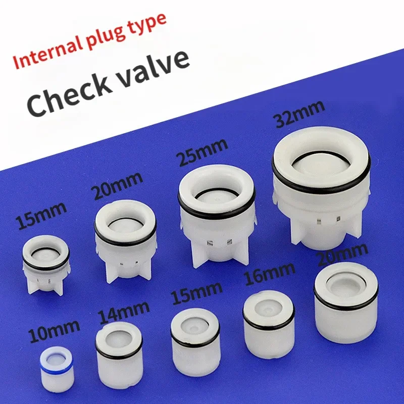 

Inner Plug Valve Spool Plastic Check Valve Inline Spring Check Valve Pipe Check Fittings