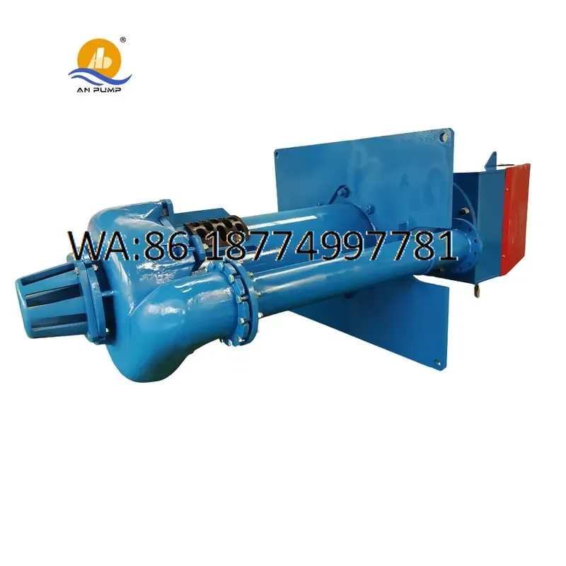 custom Stainless Steel Vertical Mining Semi Submersible High Efficiency Slurry Pump