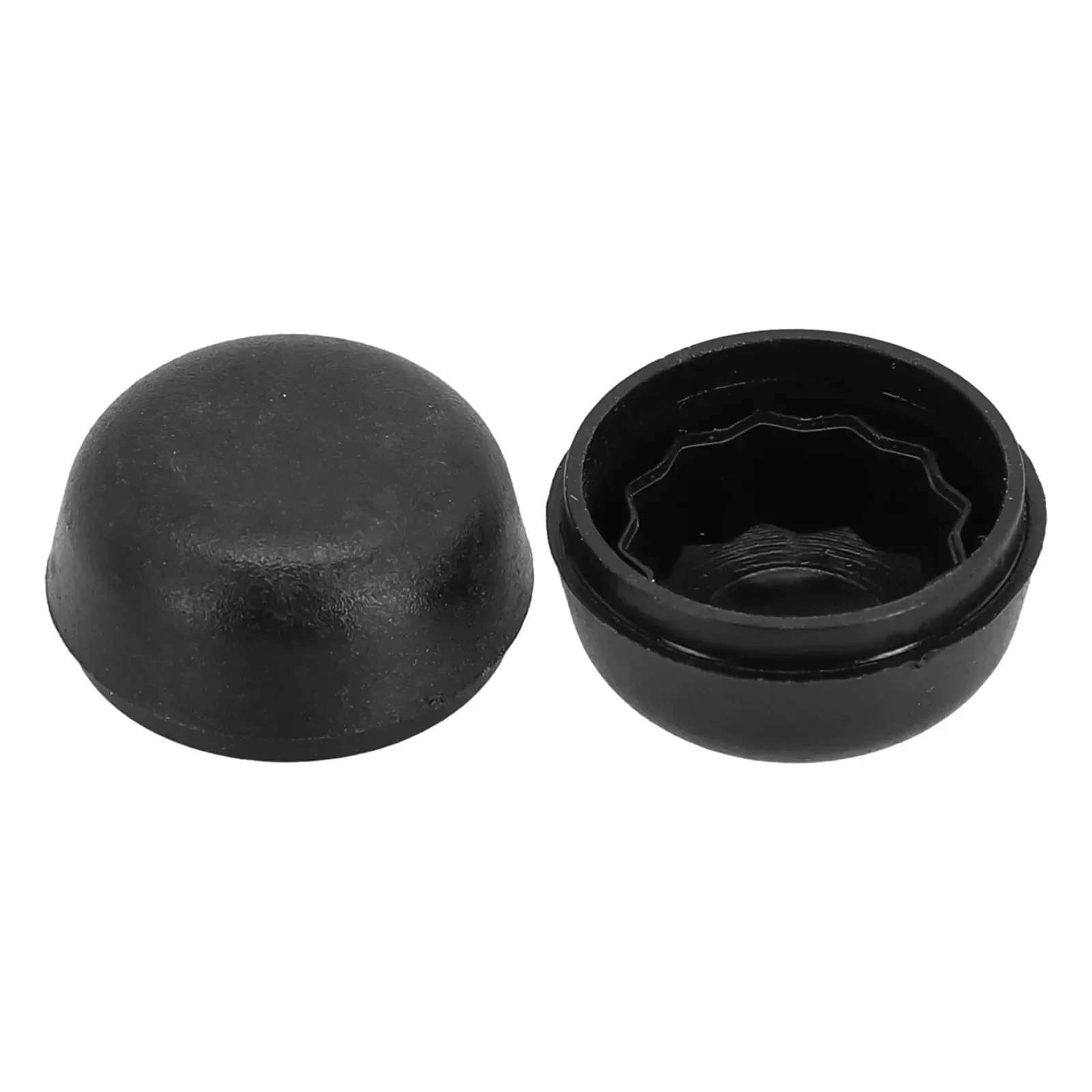 2pcs/set Front Windscreen Wiper Nut Cover Cap Black ABS Replacement Accessories 1106610-00-A For Tesla Model 3 2016-2022