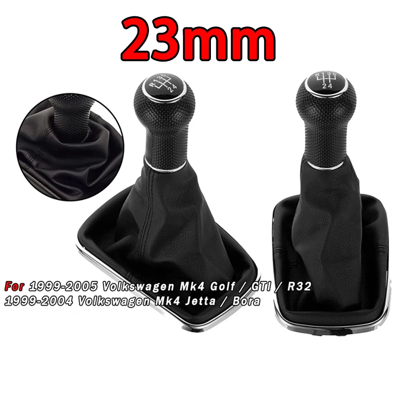 

23mm For Volkswagen Golf, Bora, Jetta GTi, MK4 interior accessories with new 5/6 speed 23mm shift knob and lever shifter foot pe