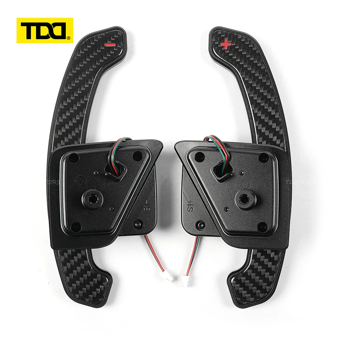 TDD Fif for Skoda 2019 Octavia VRS Superb Kodiaq Colored Aluminum Alloy Magnetic Shift Paddles New Multi Color Shift Paddles