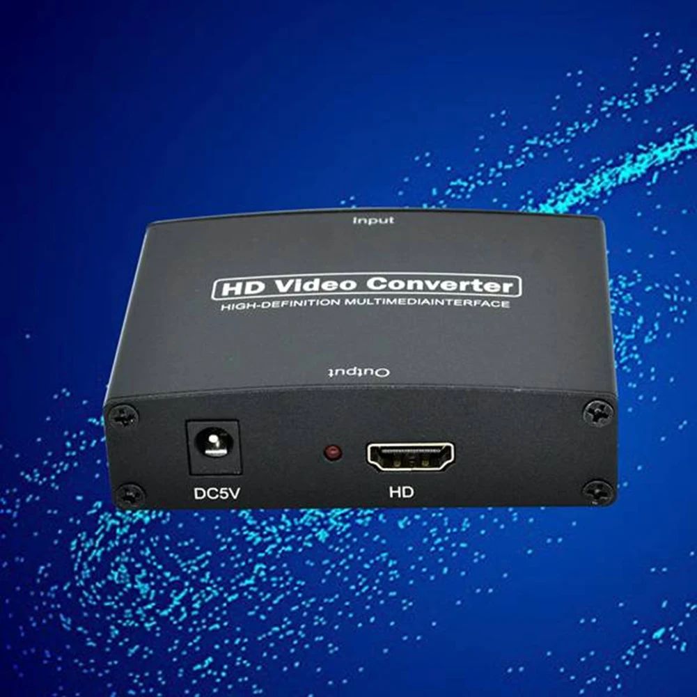 M52K-Y/Pbpr To -Compatible 1080P Display Adapter Video Audio Converter With L/R Audio Connectors For PS2 DVD& For PSP EU PLU