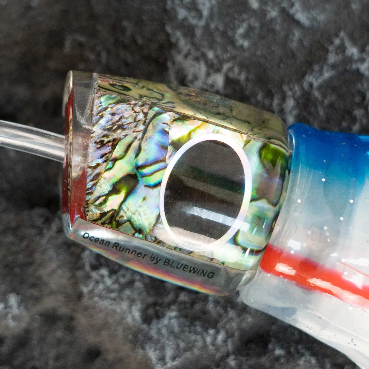 2026  Custom Resin Head Octopus Fishing Squid Skirts Rigged Big Game Trolling Fishing Lure for Tuna Marlin Wahoo