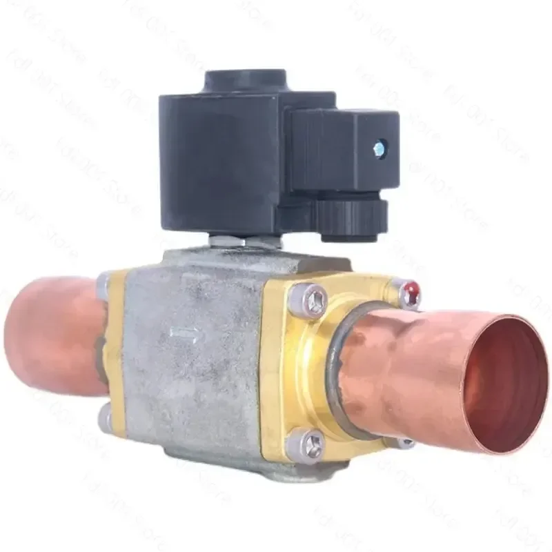 Piston Solenoid Cold Storage Air Conditioning Heat Pump High Temperature Large Diameter Weld Refrigeration Unit Solenoid Valve